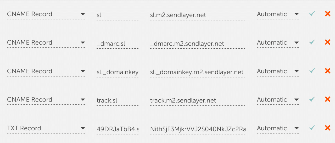 Final Namecheap dashboard setup