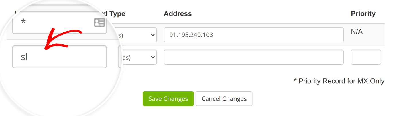 Hostname added