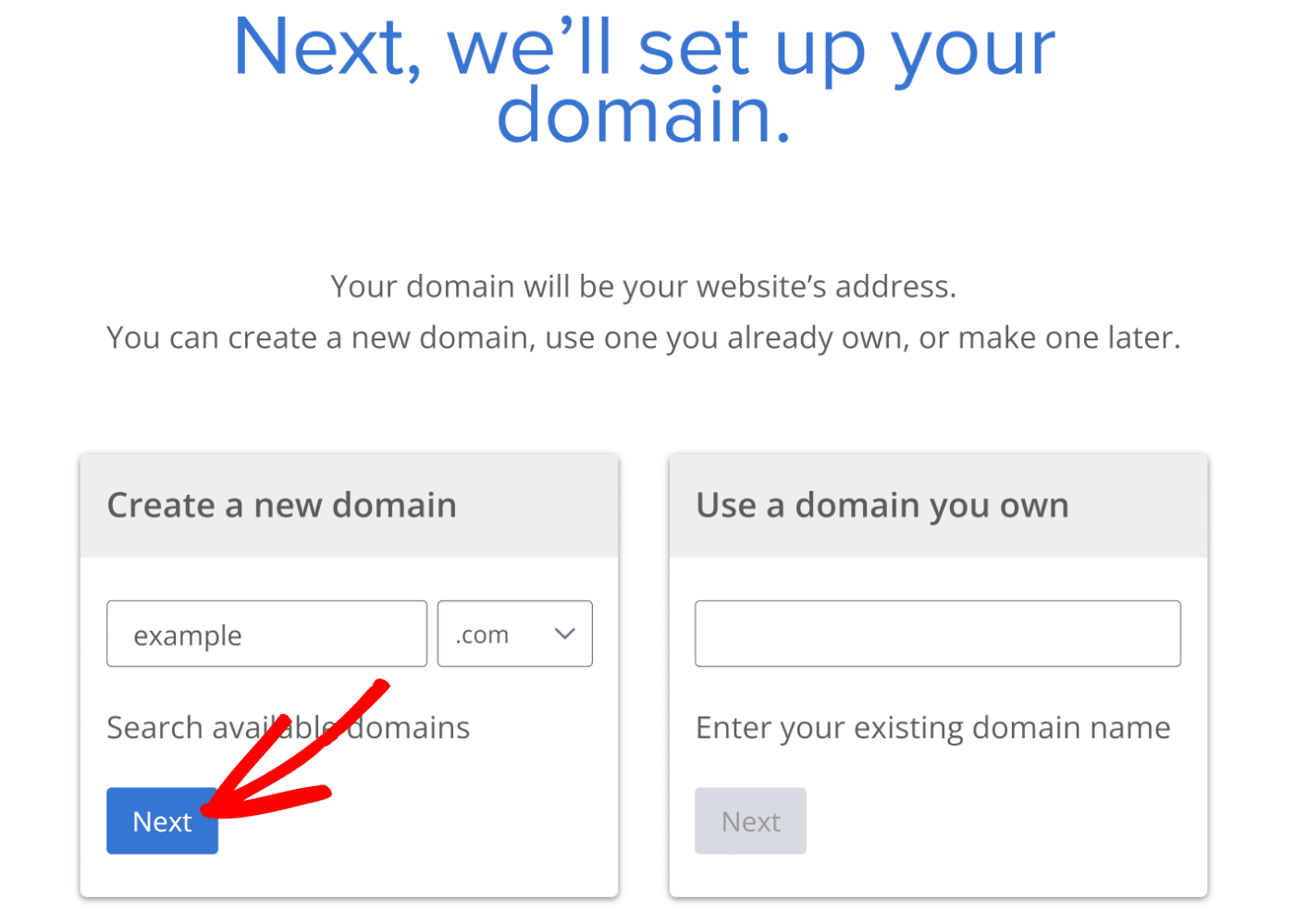 Set up WordPress domain on Bluehost