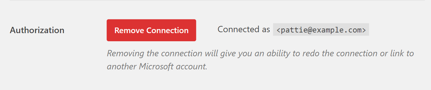 Remove Microsoft connection