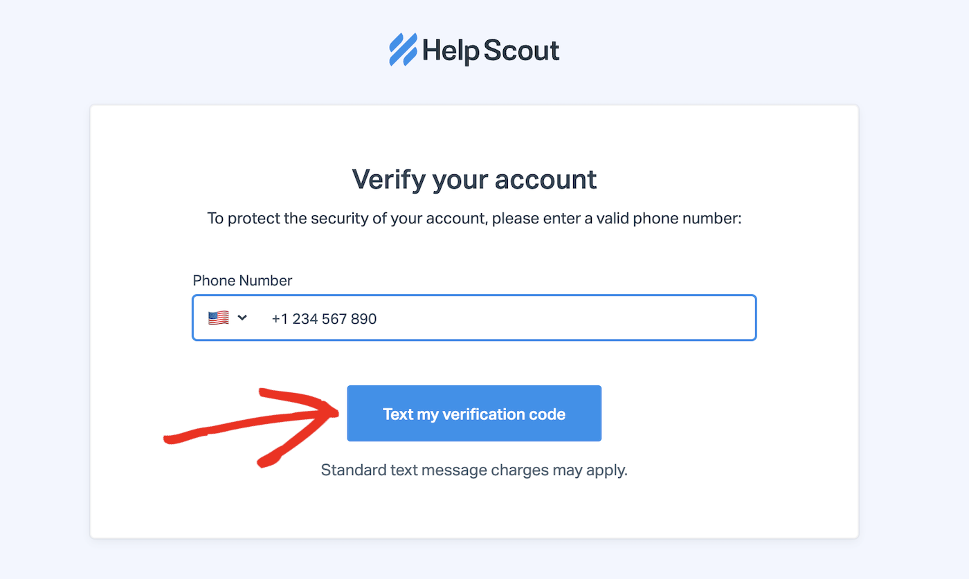 Verify your Help Scout account