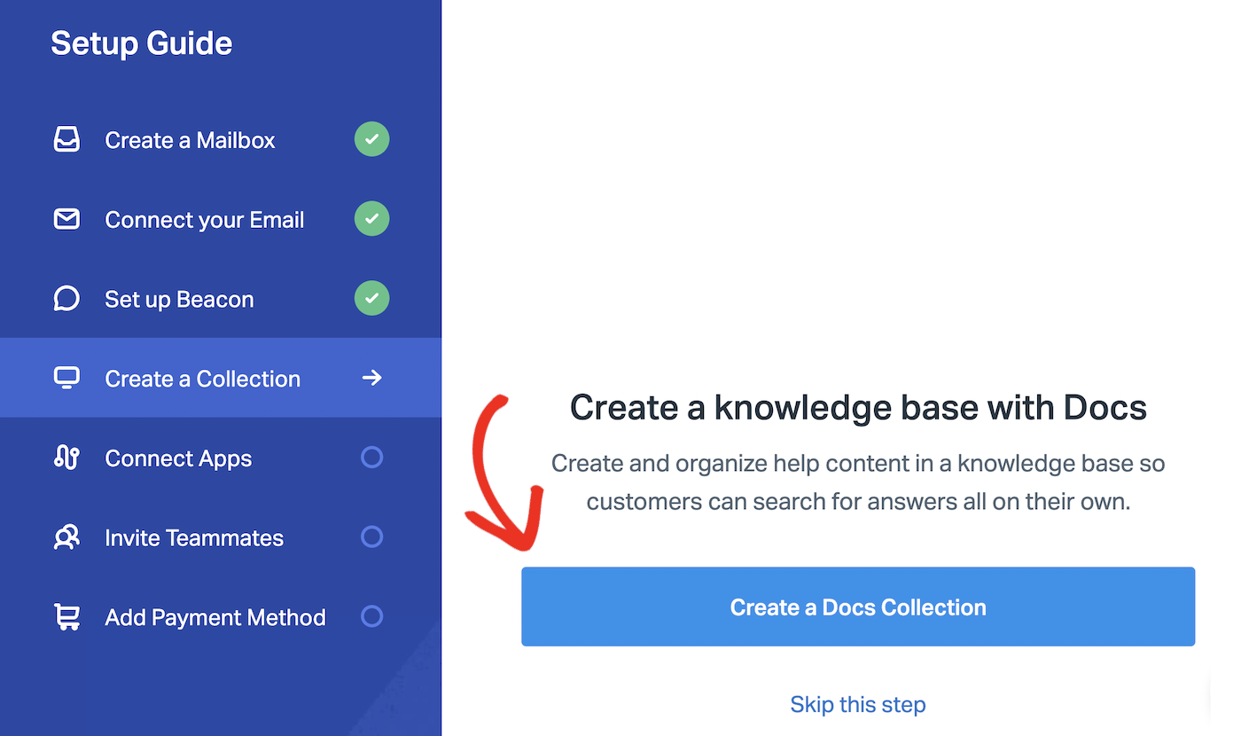 Create a knowledge base in Help Scout