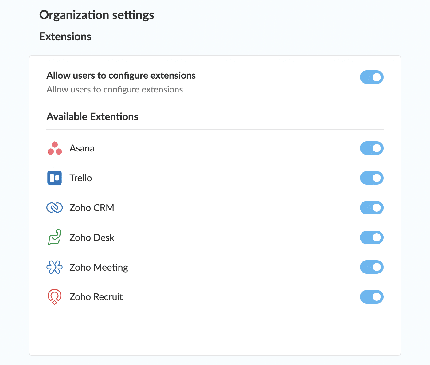 Zoho TeamInbox Integrations