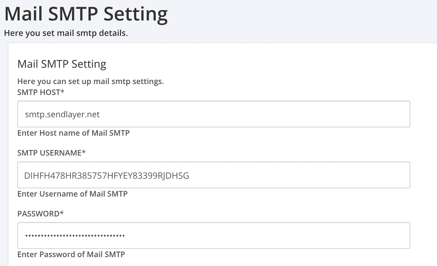 Multi Vendor Marketplace SMTP Settings