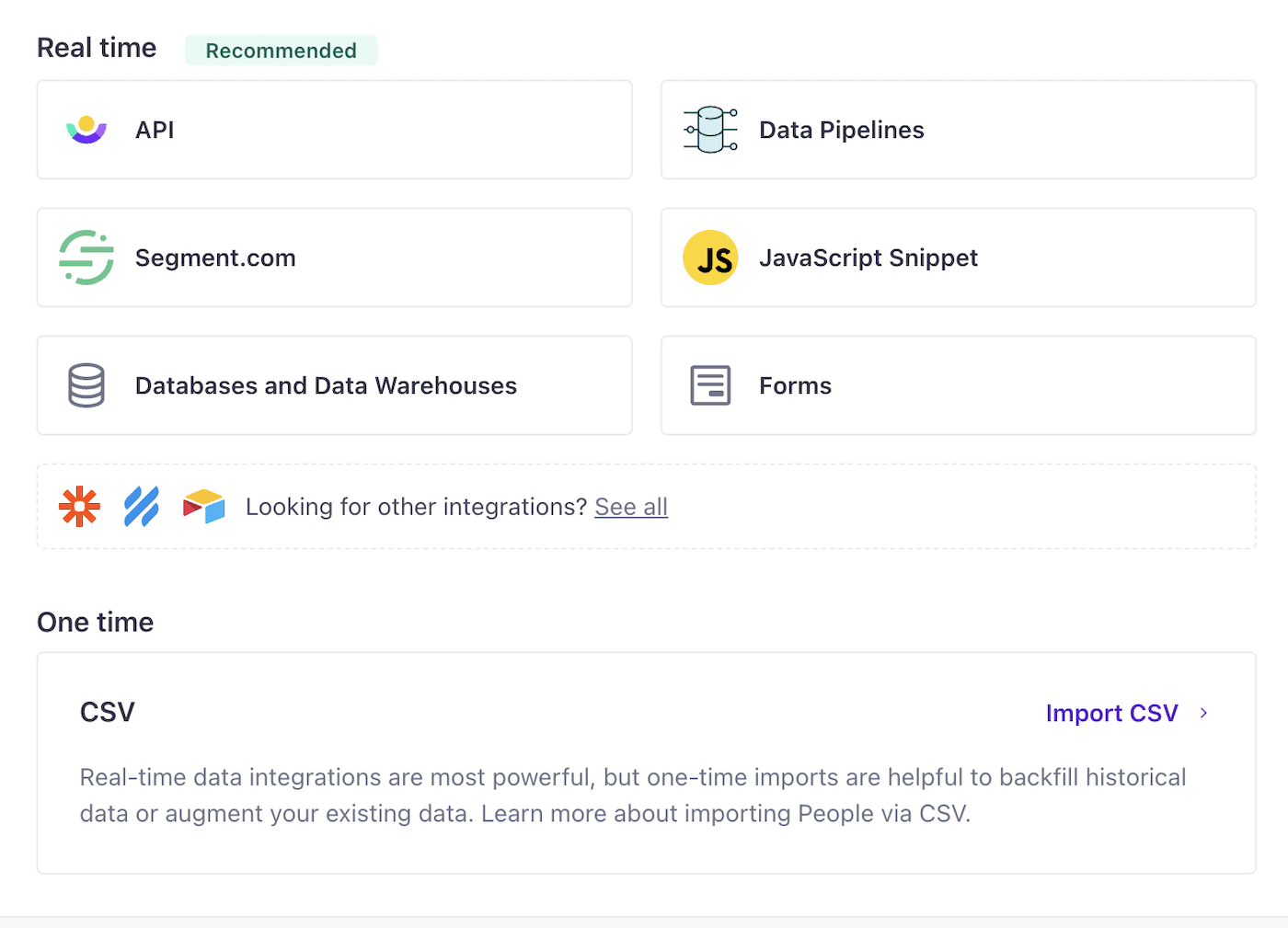 Customer.io Data Integration