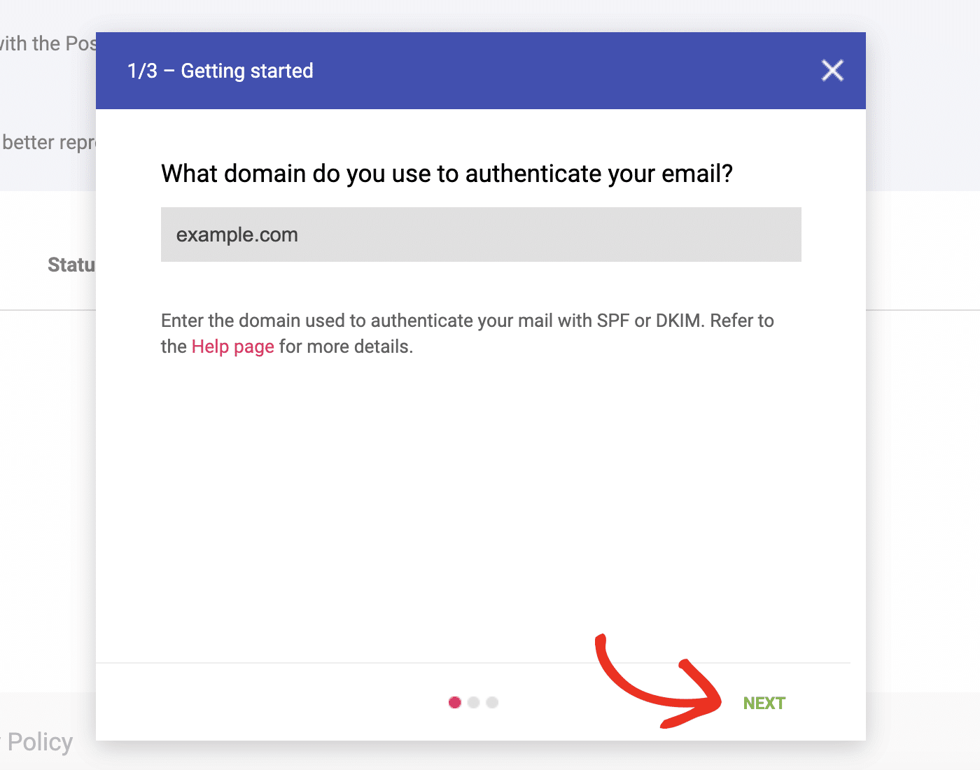 Adicionar domínio às ferramentas do Google Postmaster