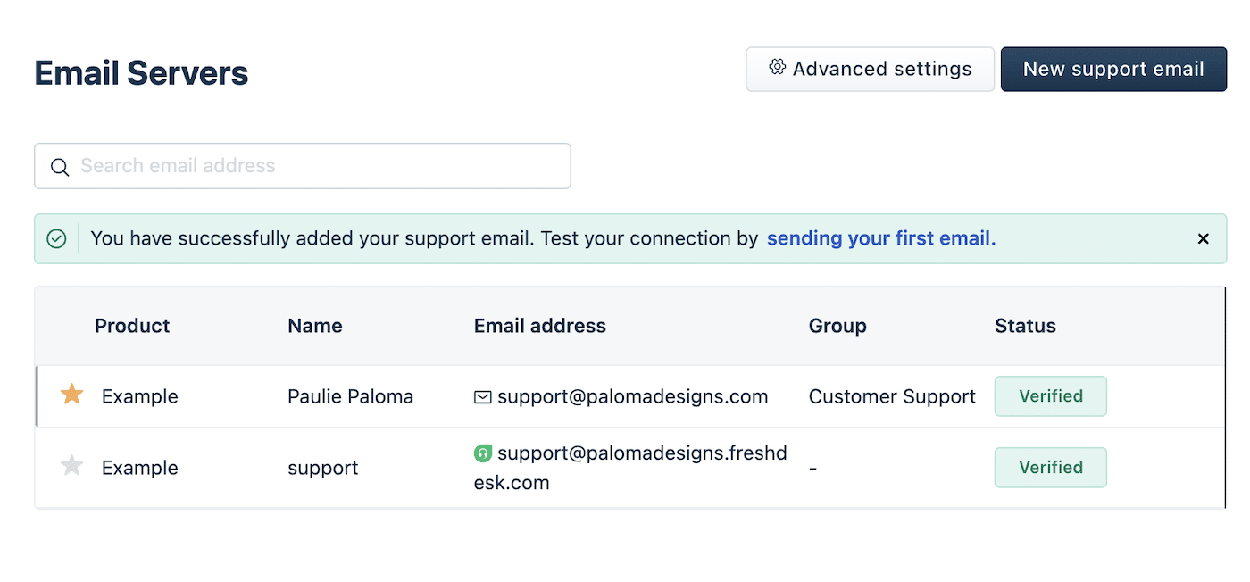 Freshdesk Verified Email