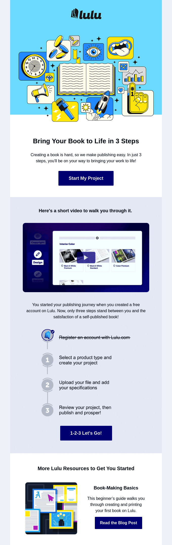 Lulu onboarding email