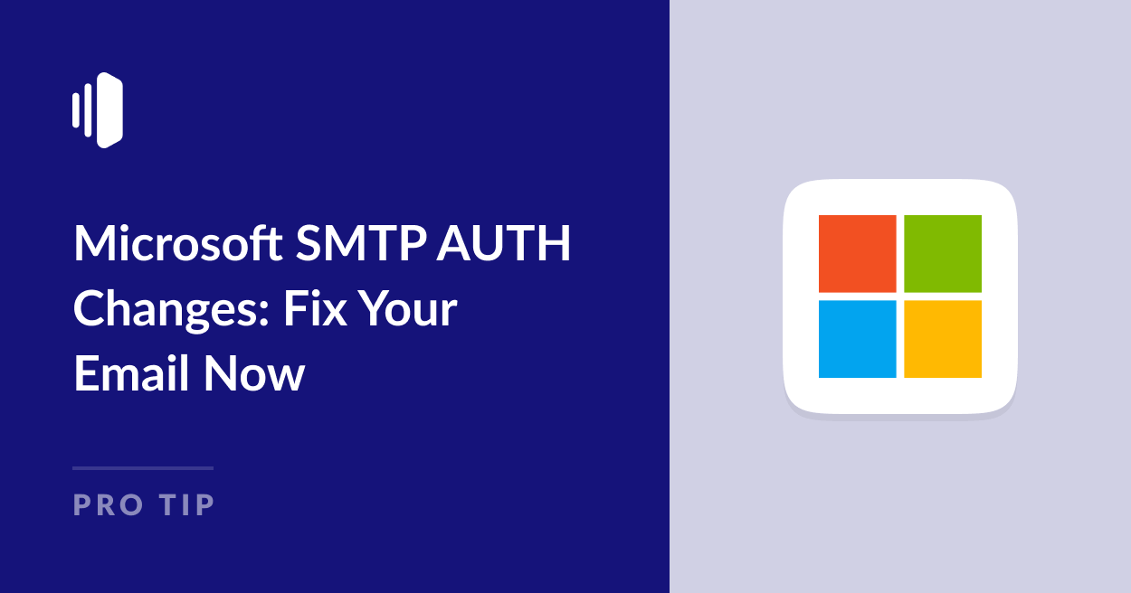 Microsoft SMTP auth changes