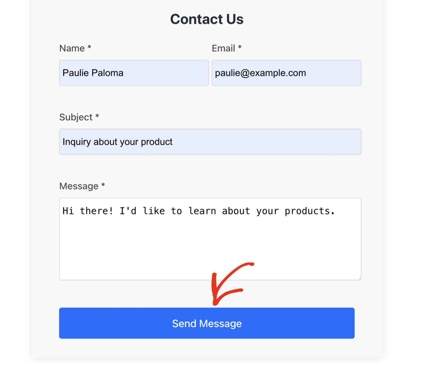 Click the submit button
