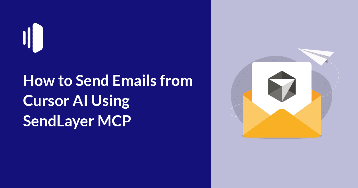 How to send emails in Cursor AI using SendLayer MCP