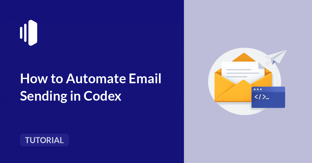 How to automate email sending in Codex