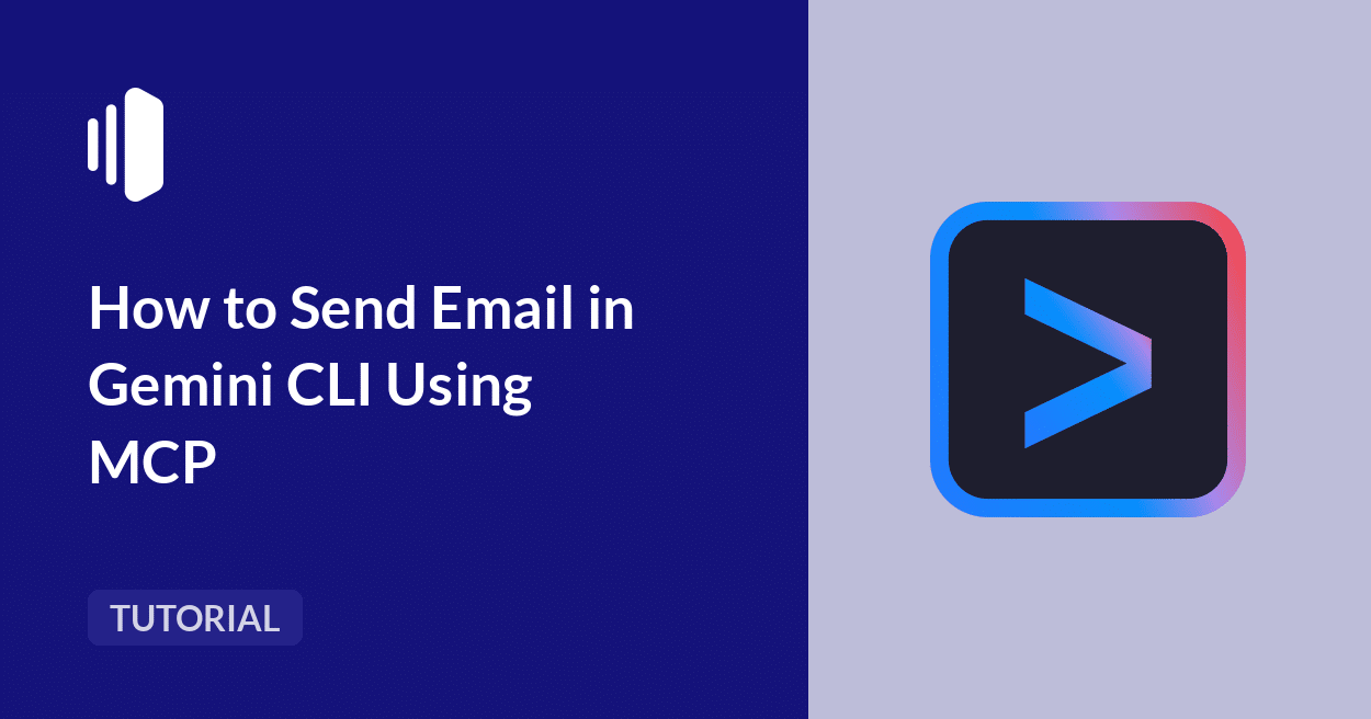 How to send email in Gemini CLI using MCP