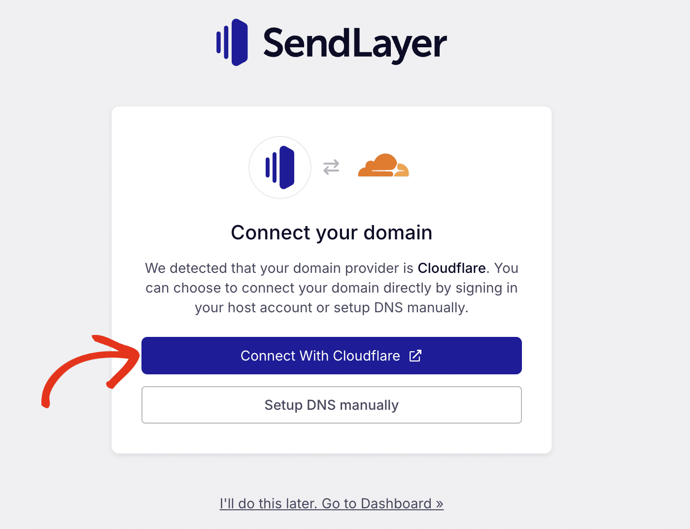 Connect with Cloudflare