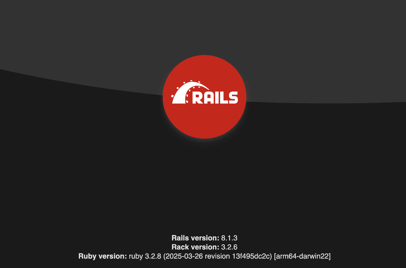 Ruby on Rails app installed