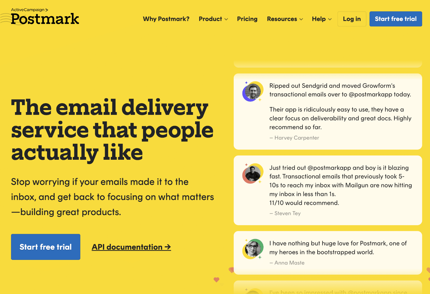 Postmark email provider