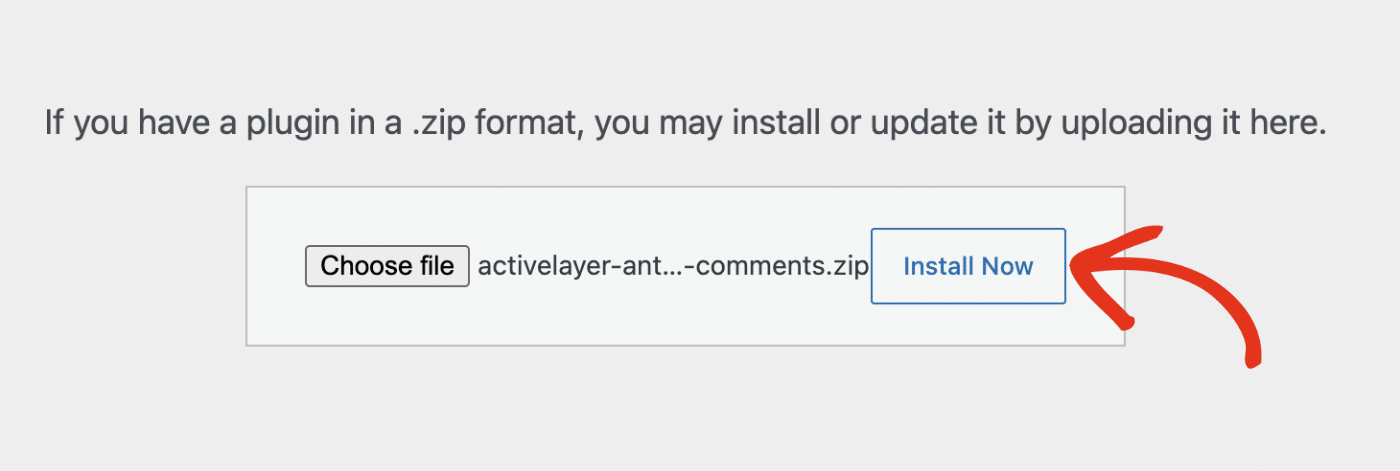 Click the Install Now button